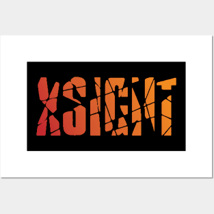 Xsight Shatter Gradient Edition Posters and Art